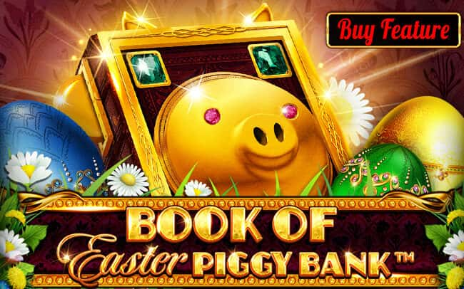 Book Of Easter Piggy Bank