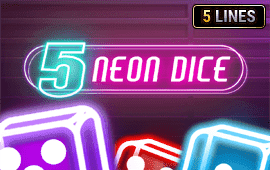 Neon Dice 5