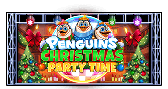 Penguins Christmas Party Time